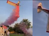 Avioneta, que revelaba género de bebé, se estrella en plena celebración, en una hacienda de Sinaloa.