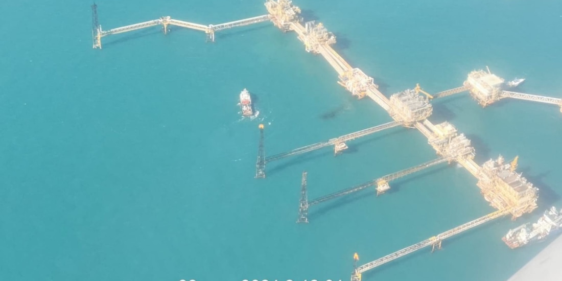 Imagen que proporcionó la Marina de México.