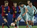 Atlético de Madrid y Barcelona empataron 4-4 en la ida de las semifinales de la Copa del Rey
