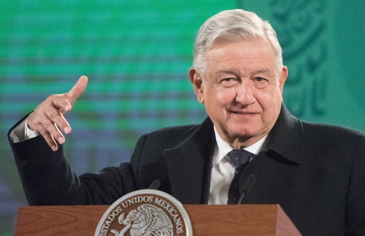 El presidente de México, Andrés Manuel López Obrador, el 17 de febrero de 2021.
