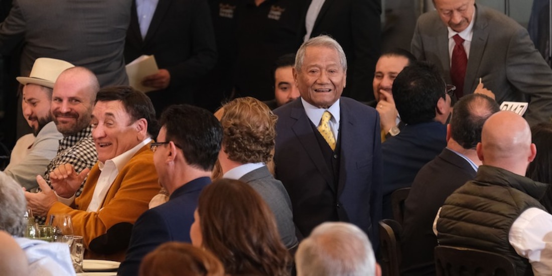 El maestro, durante una conferencia de prensa, en 2018.