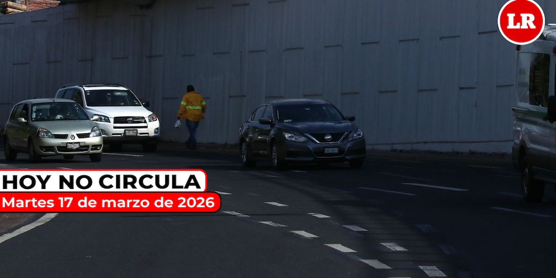 Te compartimos cómo aplica el Hoy No Circula este martes 17 de marzo de 2026 en la Zona Metropolitana del Valle de México.