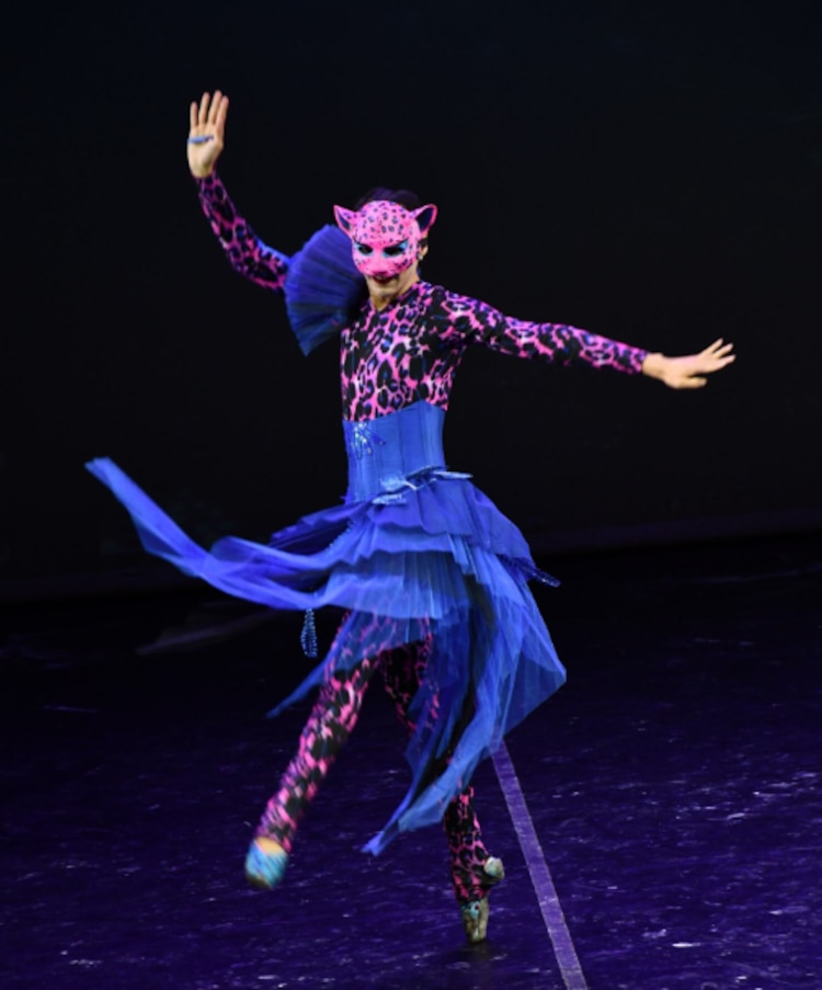 Los bailarines interpretaron a alebrijes que cobraron vida.