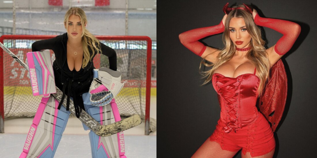 Mikayla Demaiter abandonó el hockey profesional para crear contenido en OnlyFans