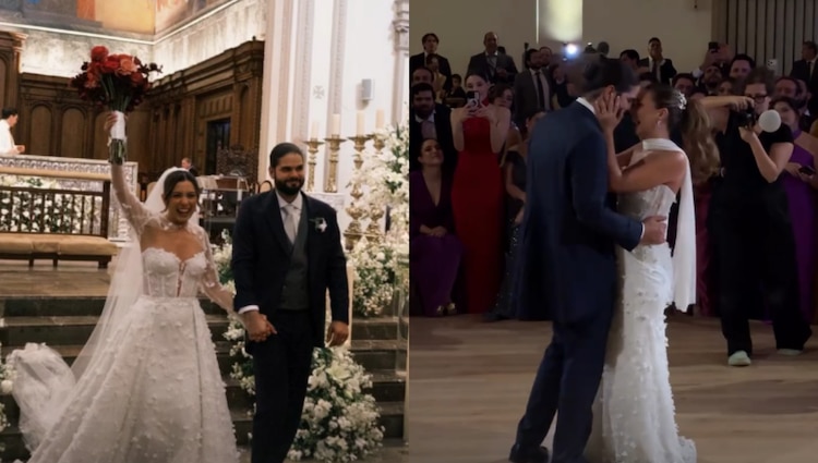 Así fue la boda de Farid Dieck y Jessica Fernández, este fin de semana