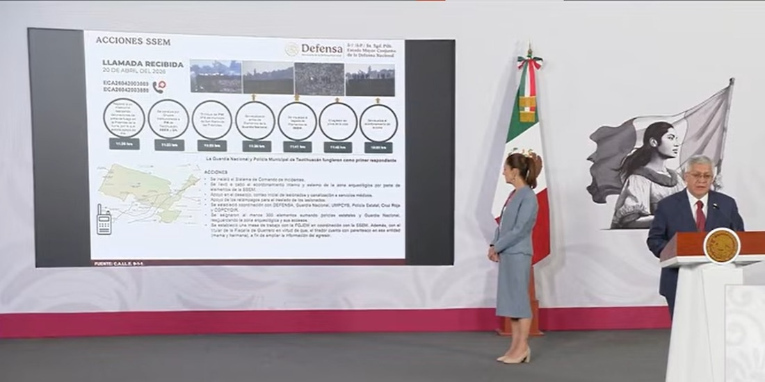 Información en la Mañanera del Pueblo.