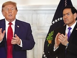 EL PRESIDENTE Donald Trump y el
secretario de Estado, Marco Rubio, el
pasado 7 de agosto.