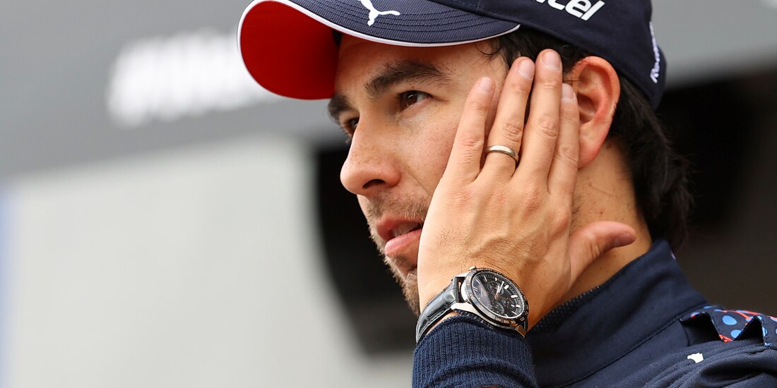 Checo Pérez, piloto de la Fórmula 1 (F1) con Red Bull.