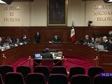 Ministros de la Suprema Corte de Justicia de la Nación este jueves 24 de noviembre.