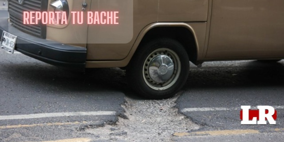 Así es como puedes reportar un bache en Edomex.
