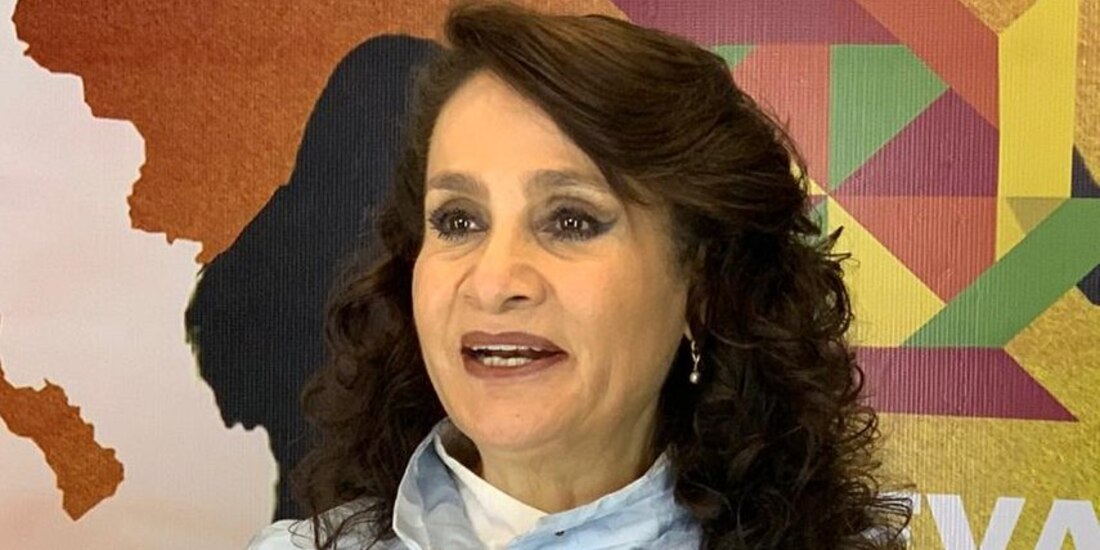 Dolores Padierna, en foto de archivo, en una Asamblea del INE, candidata por la alcaldía Cuauhtémoc.