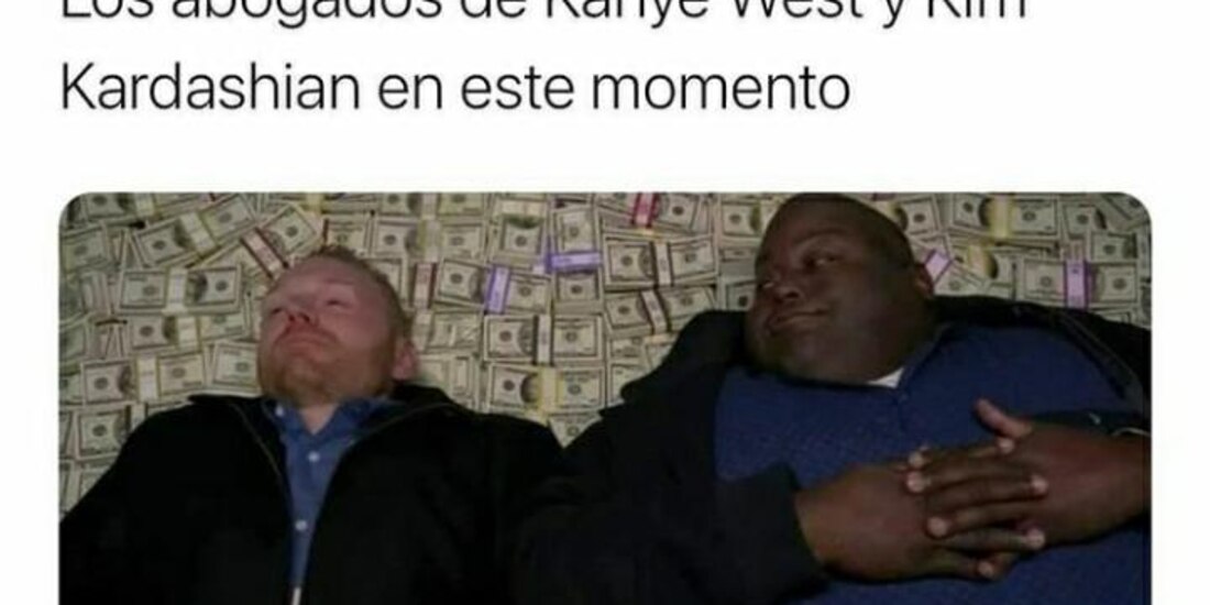 Memes del divorcio de Kim Kardashian y Kanye West