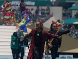 Maná durante la ceremonia inaugural de la Copa Mundial de la FIFA 2026