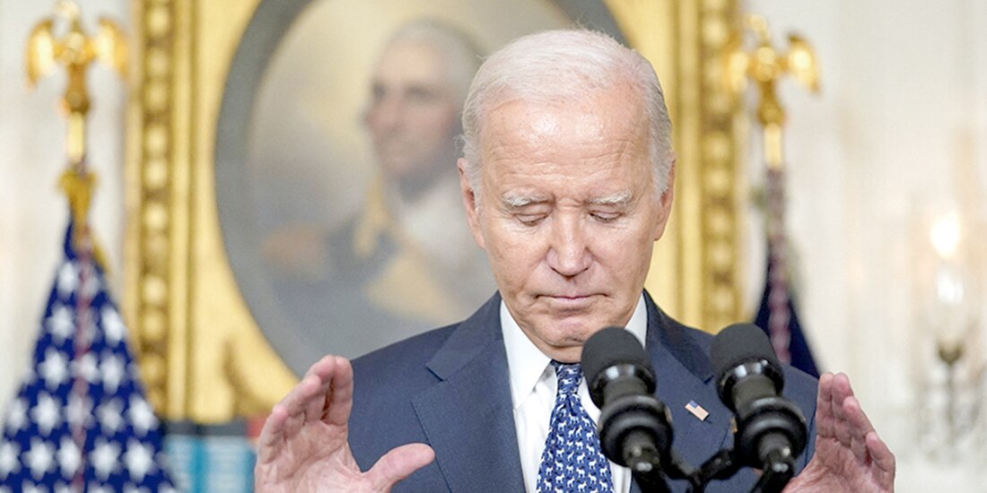 El presidente Joe Biden, en conferencia de prensa el pasado jueves.