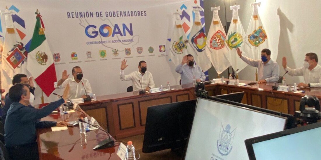 En reunión del GOAN mandatarios panistas eligieron al gobernador de Querétaro como nuevo presidente del GOAN