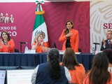 La gobernadora de Quintana Roo estuvo en conferencia de prensa.