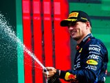 Max Verstappen celebra su podio en el GP de Países Bajos de F1