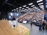Clara Brugada Molina, jefa de Gobierno de la Ciudad de México, presentó el Programa Presupuesto Participativo para Mercados Públicos en la alcaldía Iztacalco.