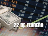 Este es el precio del dólar hoy, 22 de febrero.