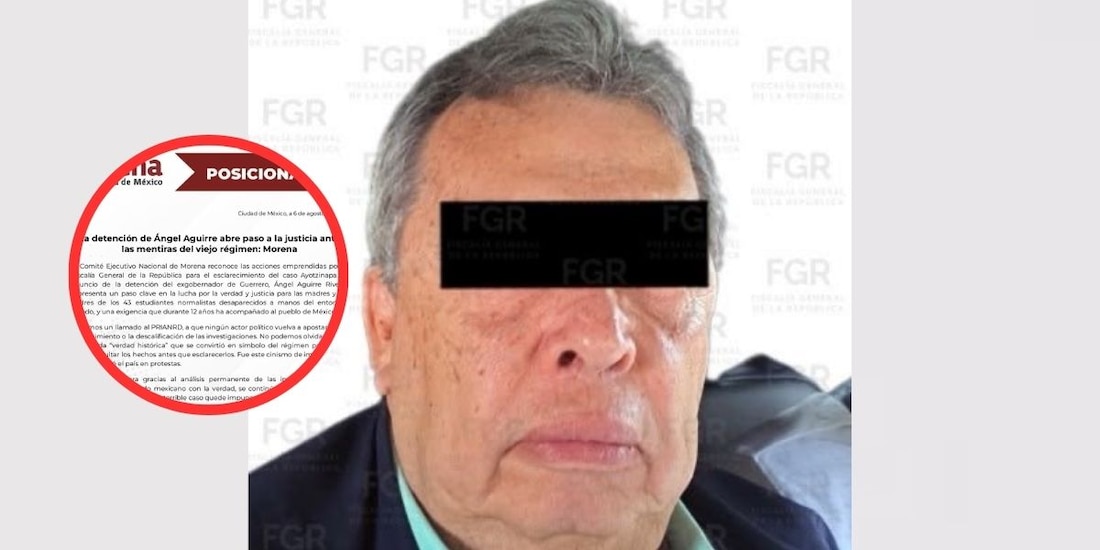 Morena celebra captura de Ángel Aguirre