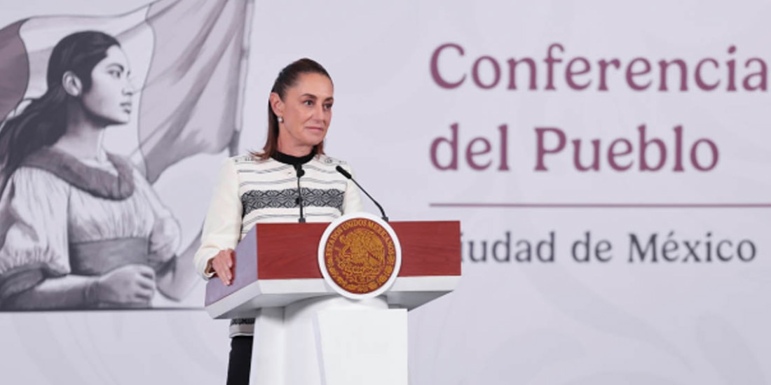 La Presidenta Claudia Sheinbaum Pardo