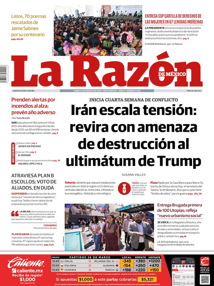 La Razón 23 Marzo 2026