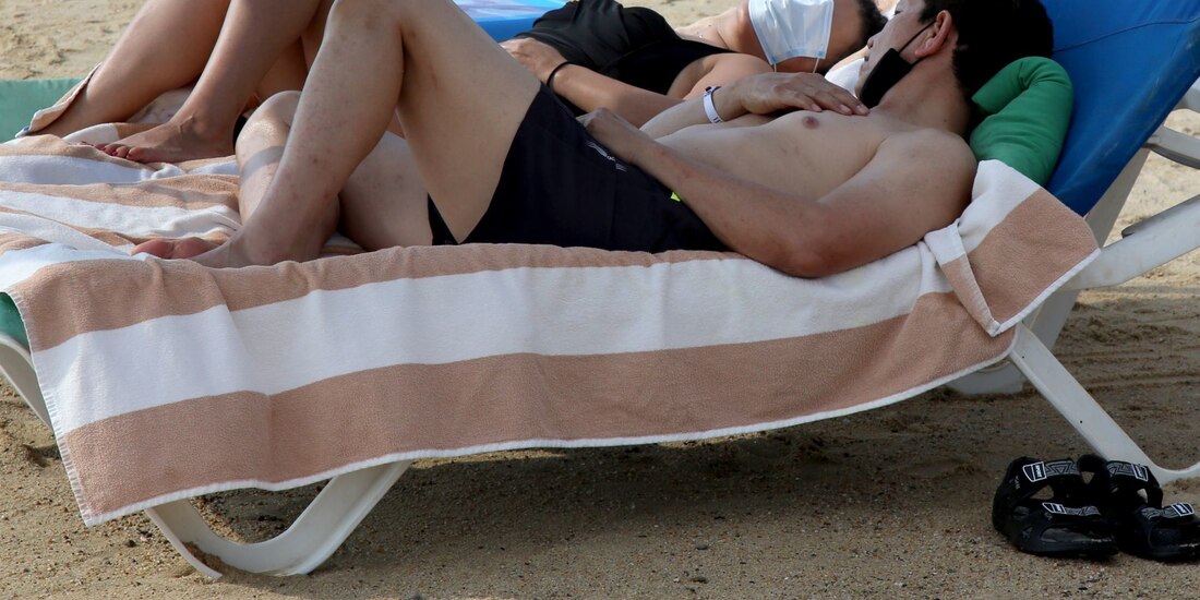 Turistas en Acapulco, el pasado 25 de diciembre.