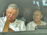 AMLO supervisa avances de los proyectos de modernización en Nogales, Sonora.