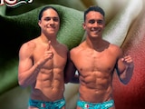 Osmar Olvera y Juan Celaya ganaron medalla de oro en clavados sincronizados.