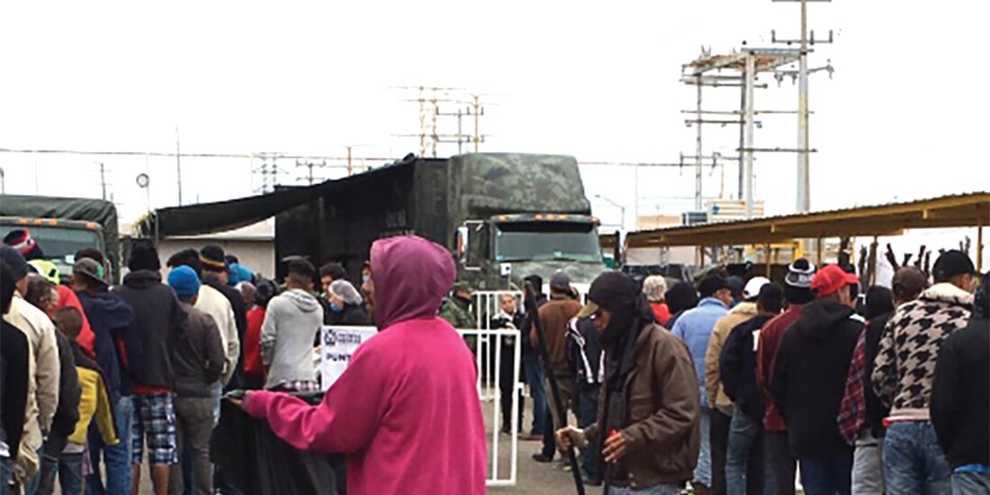 La CNDH asegura que los migrantes albergados en Coahuila se encuentran entre ratas, cucarachas y olores fétidos.