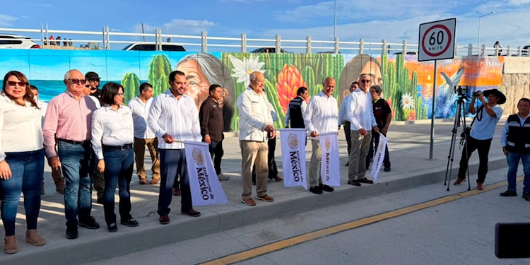 APERTURA de la obra en San José del Cabo, ayer.