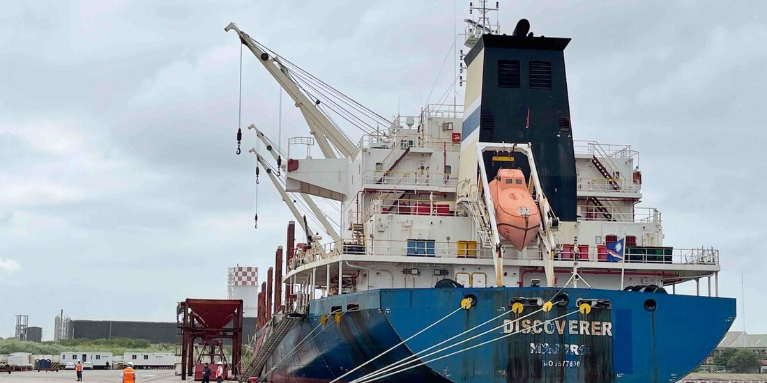 Puerto de Coatzacoalcos, Corredor Interoceánico del Istmo de Tehuantepec, en Veracruz.