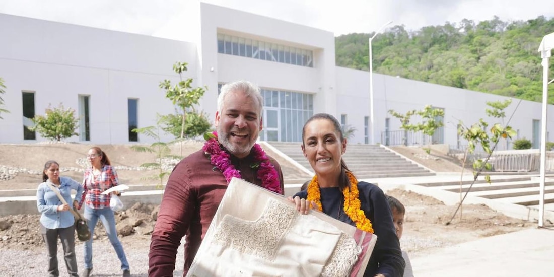 En la imagen de archivo, la Presidenta de México Claudia Sheinbaum y el Gobernador de Michoacán, Alfredo Ramírez Bedolla.