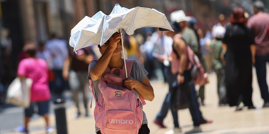 Calor en la Ciudad de México.