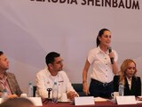 Claudia Sheinbaum presenta sus compromisos para Ciudad Juárez ante empresarios de Chihuahua
