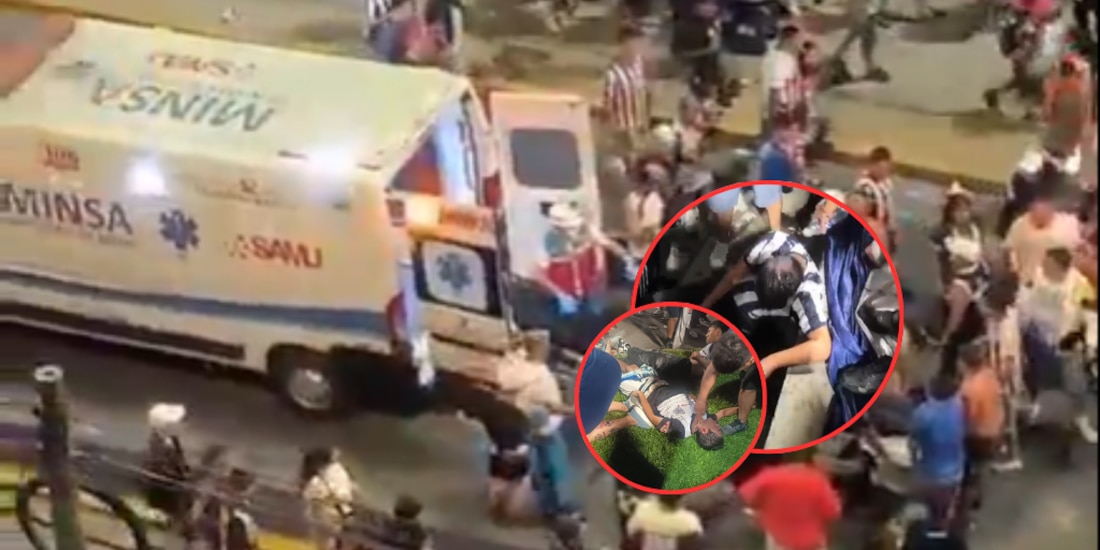 Una persona perdió la vida tras la caída de un muro en el estadio de Alianza Lima.