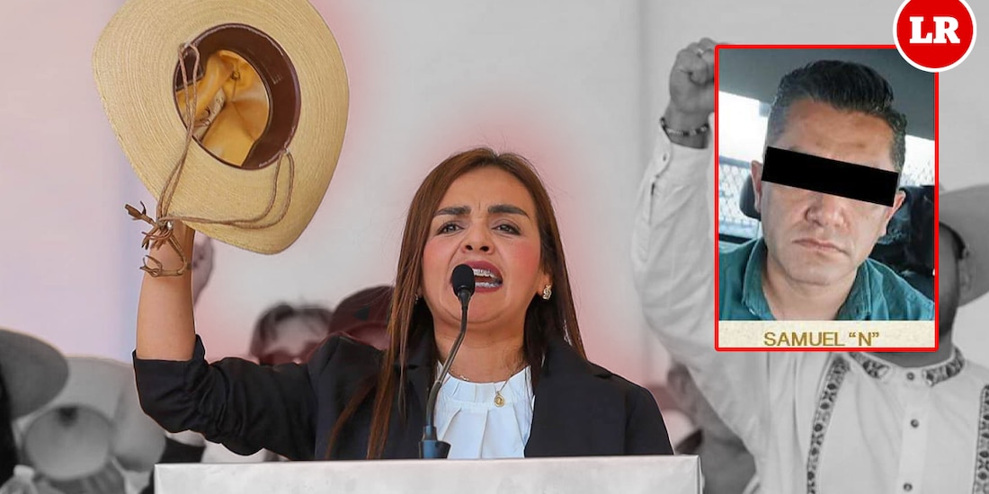 Grecia Quiroz, alcaldesa de Uruapan y viuda de Carlos Manzo, acusa "traición" de funcionario detenido por el homicidio.