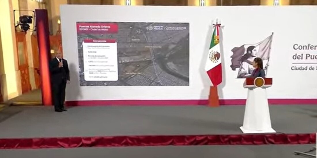 El titular de la SICT informó este día en la Mañanera del Pueblo.