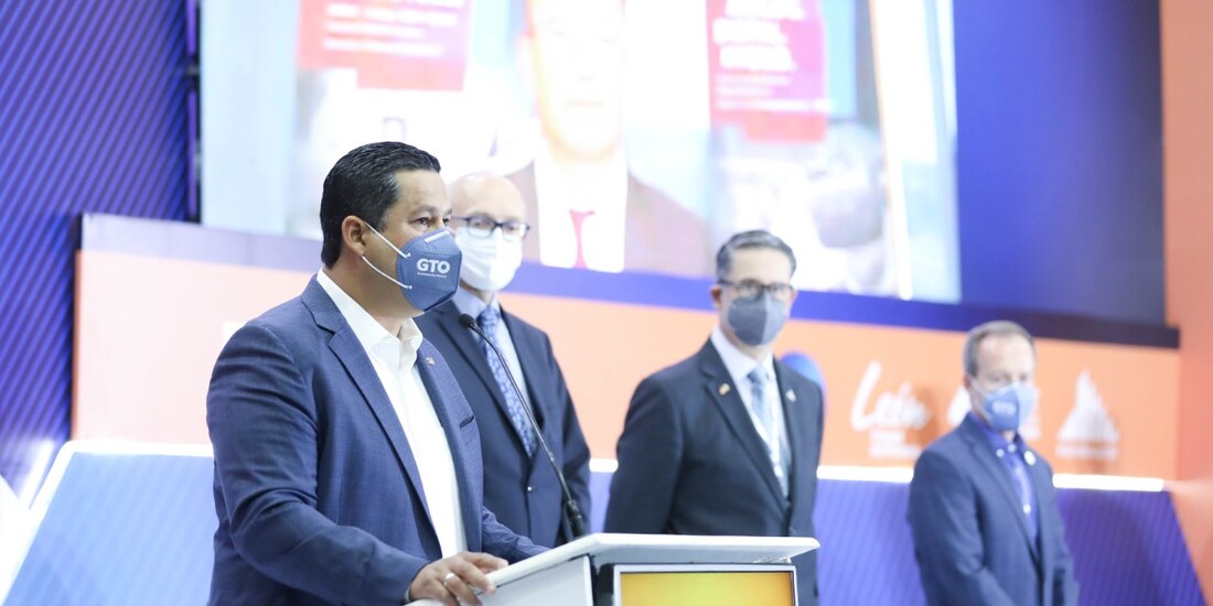 El Gobernador de Guanajuato inauguró el Congreso Guanajuato: Destino Global de Eventos Internacionales..