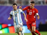 Una acción del Argentina vs Suiza, de los cuartos de final de la Copa del Mundo 2026