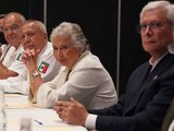 La secretaria de Gobernación, Olga Sánchez Cordero