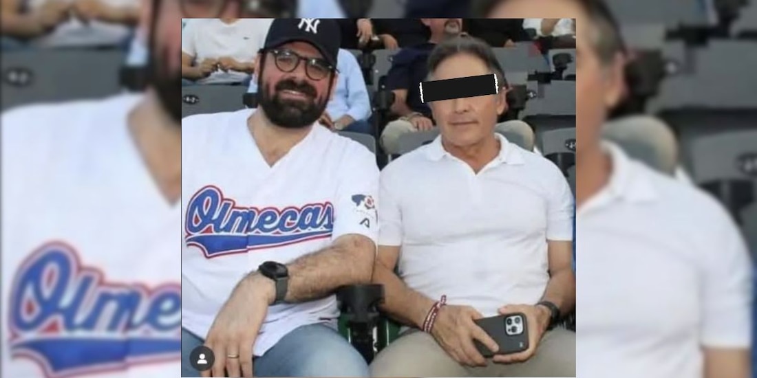 Daniel Arturo Casasús y Hernán "N", en una foto recuperada por MCCI en su investigación.
