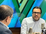 Juan de Dios Gámez Mendívil, presidente municipal con licencia de Culiacán, en una entrevista con medios.
