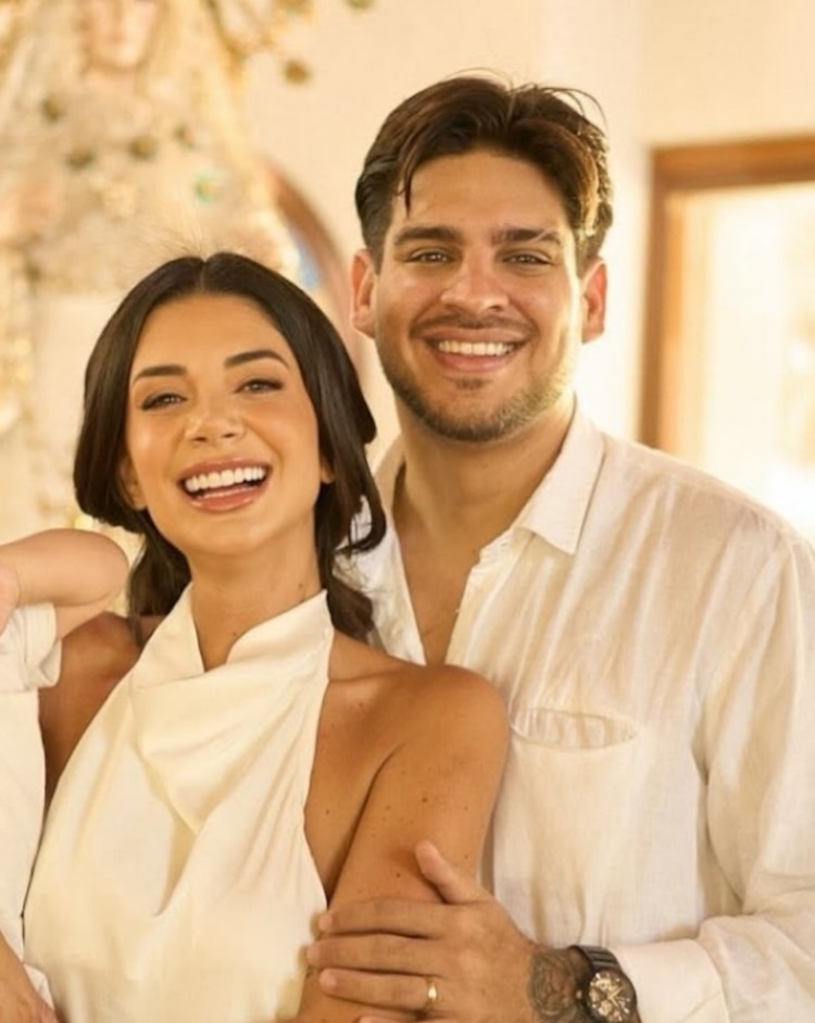 Anabel Angus y Marco Antelo