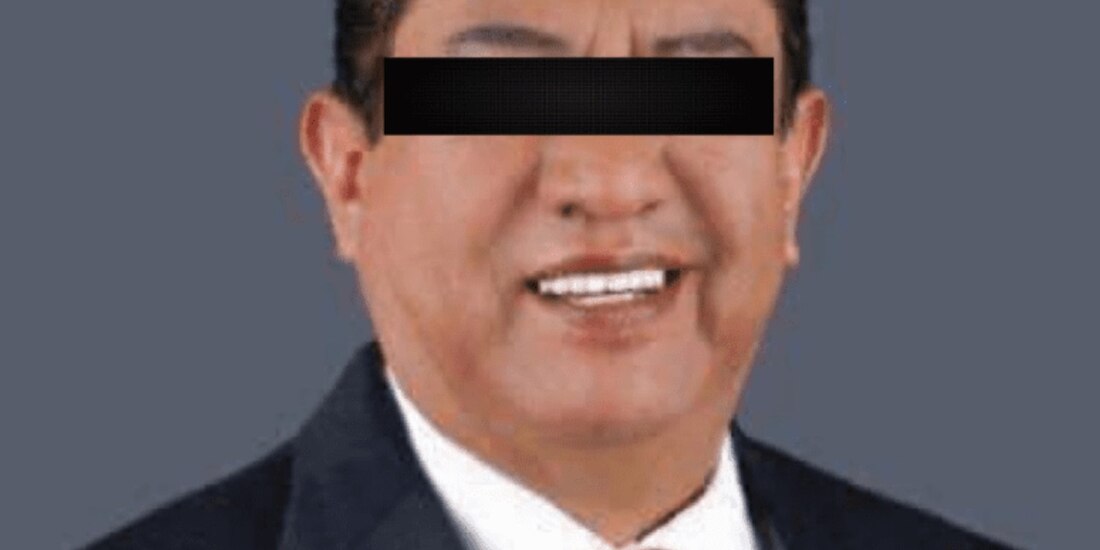 Martiniano "N", detenido por su posible vinculación con casos de corrupción en Hidalgo.