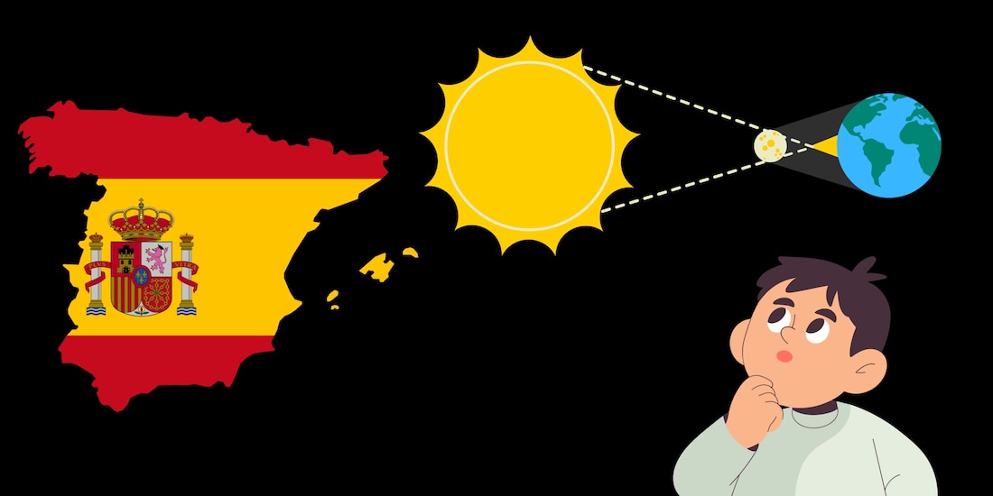 Ensayo de eclipse solar en España