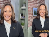 Kamala Harris se une a TikTok previo al inicio de su campaña eeñctoral.