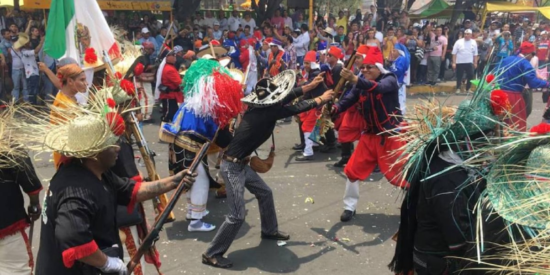 Celebración de la batalla de Puebla