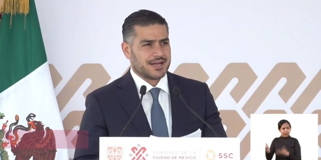 El jefe de la Policía de la Ciudad de México, Omar García Harfuch, dio la información en conferencia de prensa.