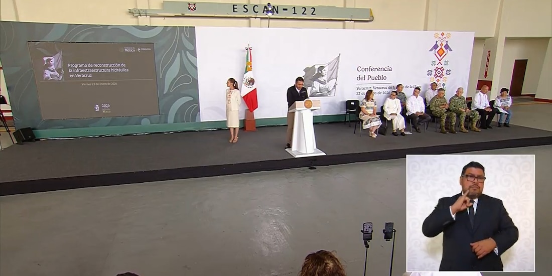 Efraín Morales, titular de Conagua.